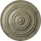 Ekena Millwork Classic Ceiling Medallion (Fits Canopies up to 4 1/8"), 13 1/4"OD x 1/2"P, Castle Stone Crackle CM13CLCSC - alternate 1